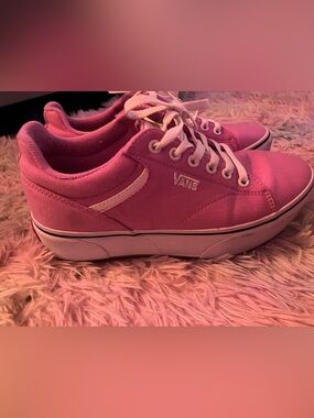 Pink Platform Vans